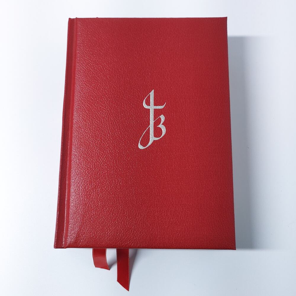 Jerusalem Bible illustrations Salvador Dali 1970 Red Leather Hardcover gold leaf